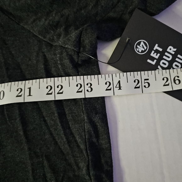 '47 Nets Level Brooklyn Nets Club T-Shirt NBA Basketball Men's XL NWT Black New - Picture 4 of 5